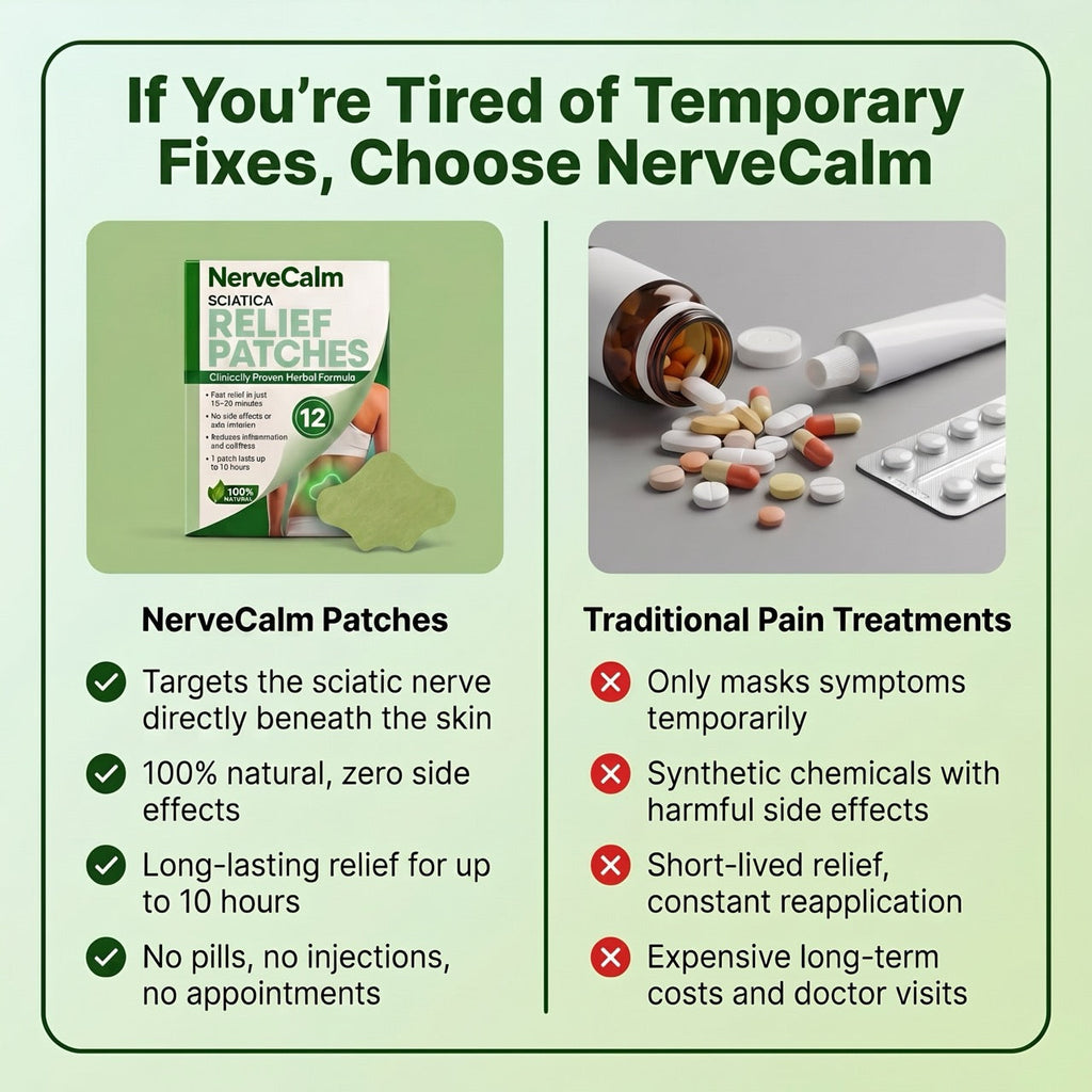 NerveCalm™ Sciatica Pain Relief Patches