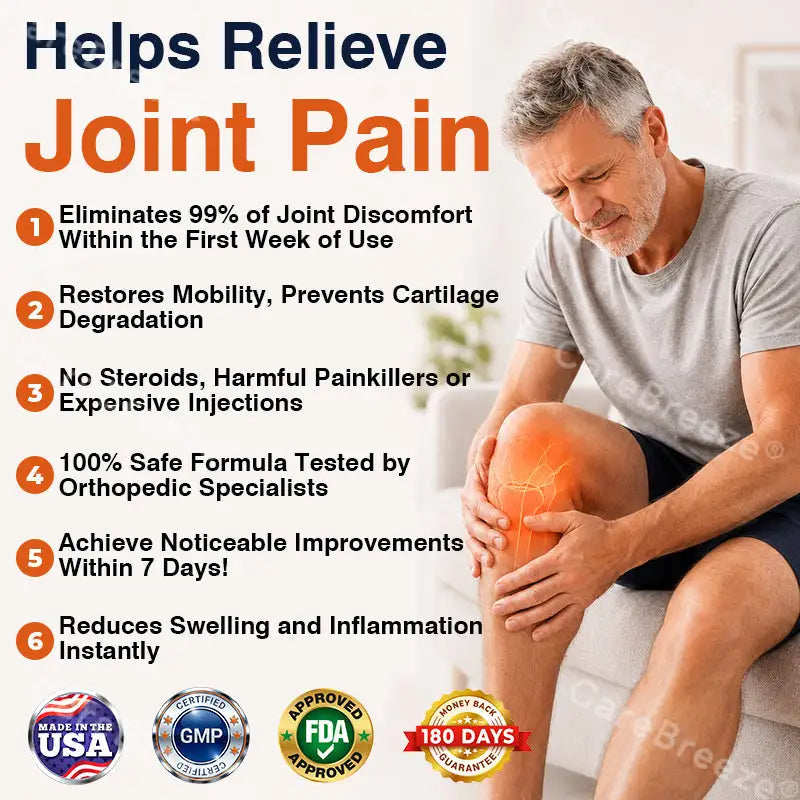 CareBreeze® Pain-Relief Bone-Healing Microneedle Patch